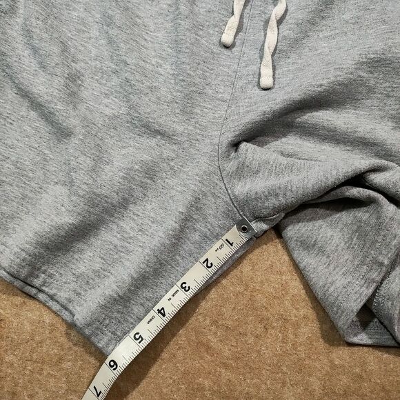 Pacsun Men's Gray Fleece Casual Loose Fit Shorts #5 - Picture 6 of 6